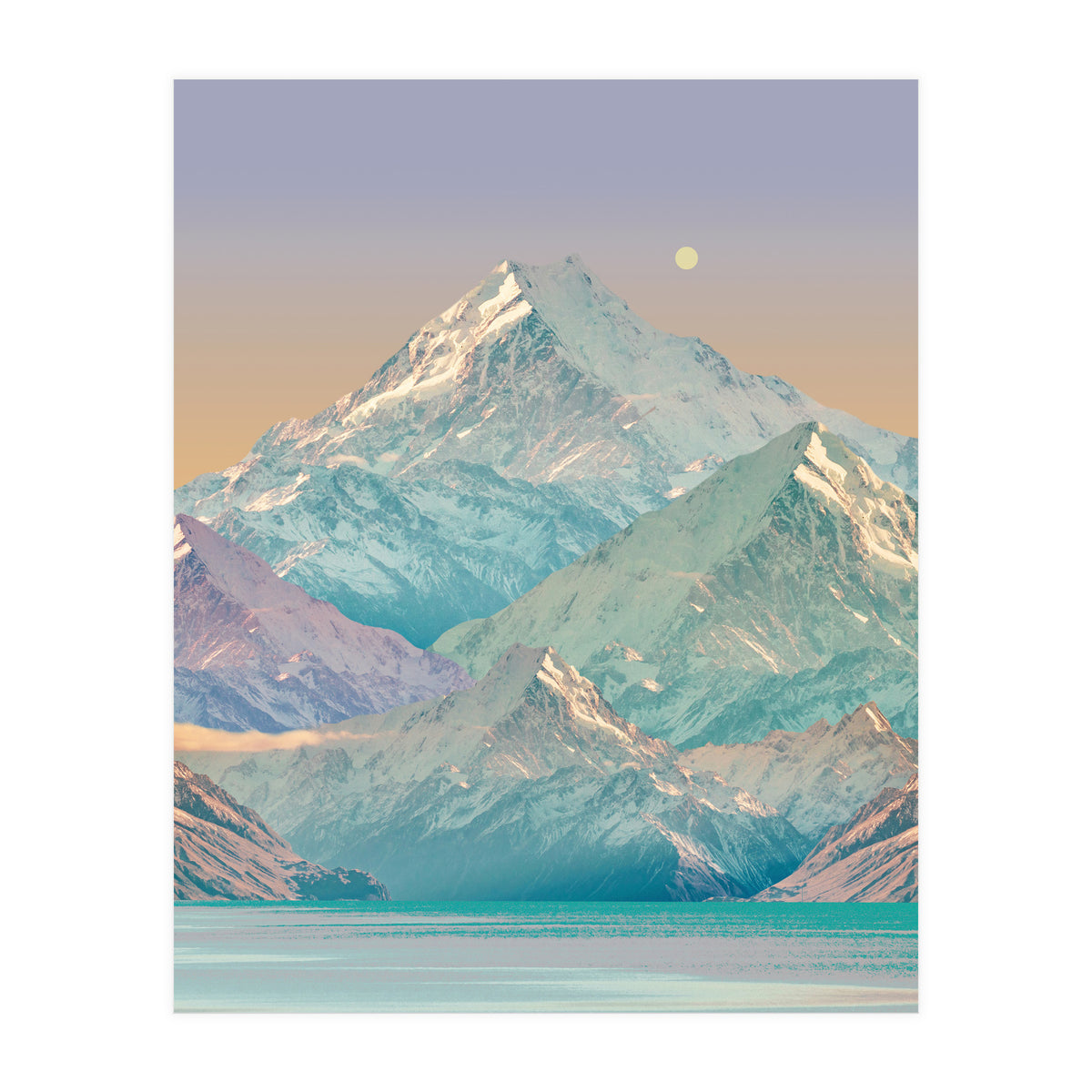 Pastel Landscape (Print Only)