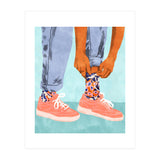Pull Up Those Pretty Socks! | Optimism Hustle Positivity | Good Vibes Luck Po (Print Only) thumbnail