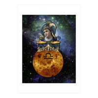 Libra Zodiac Sign (Print Only)