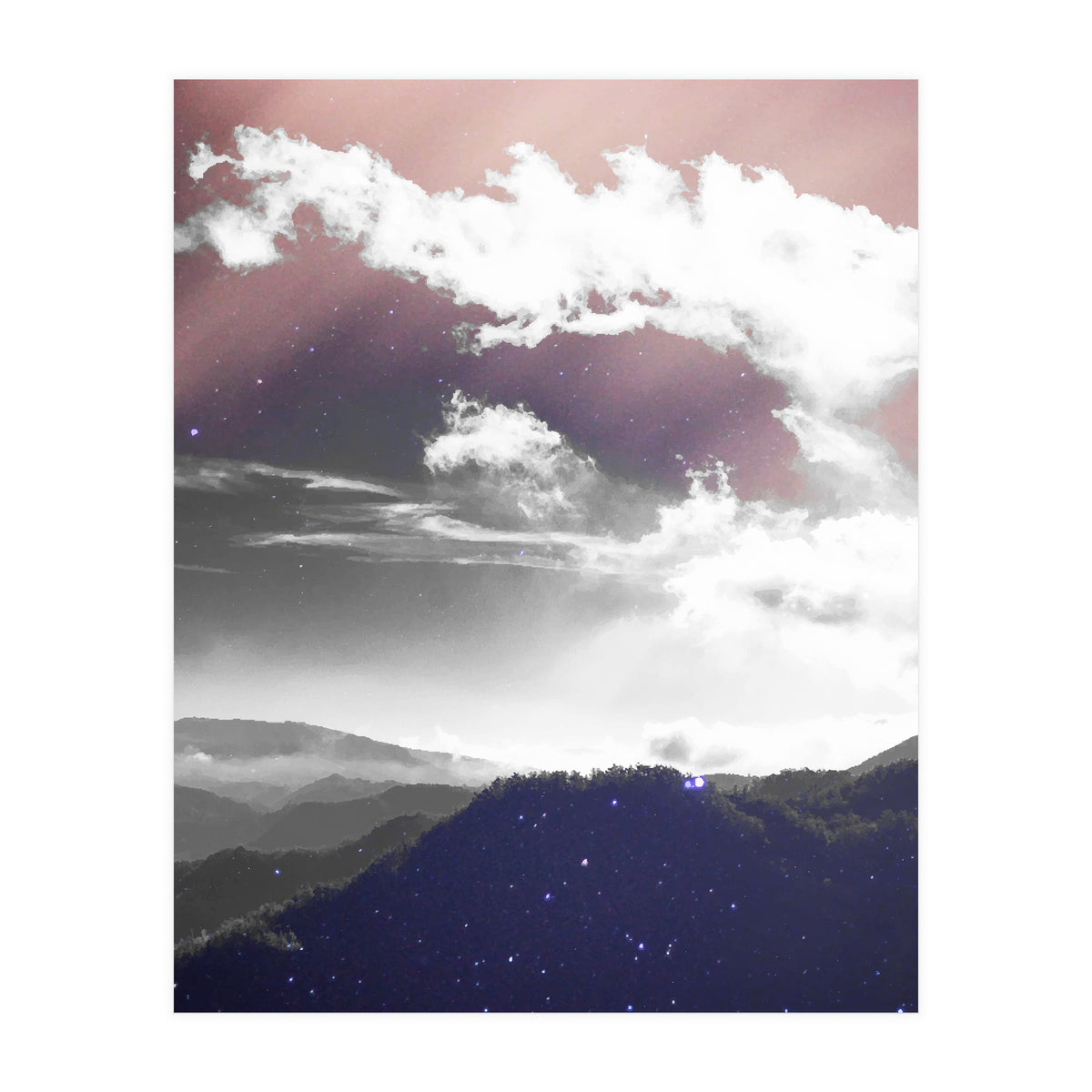 Galaxy Mountain (Print Only)