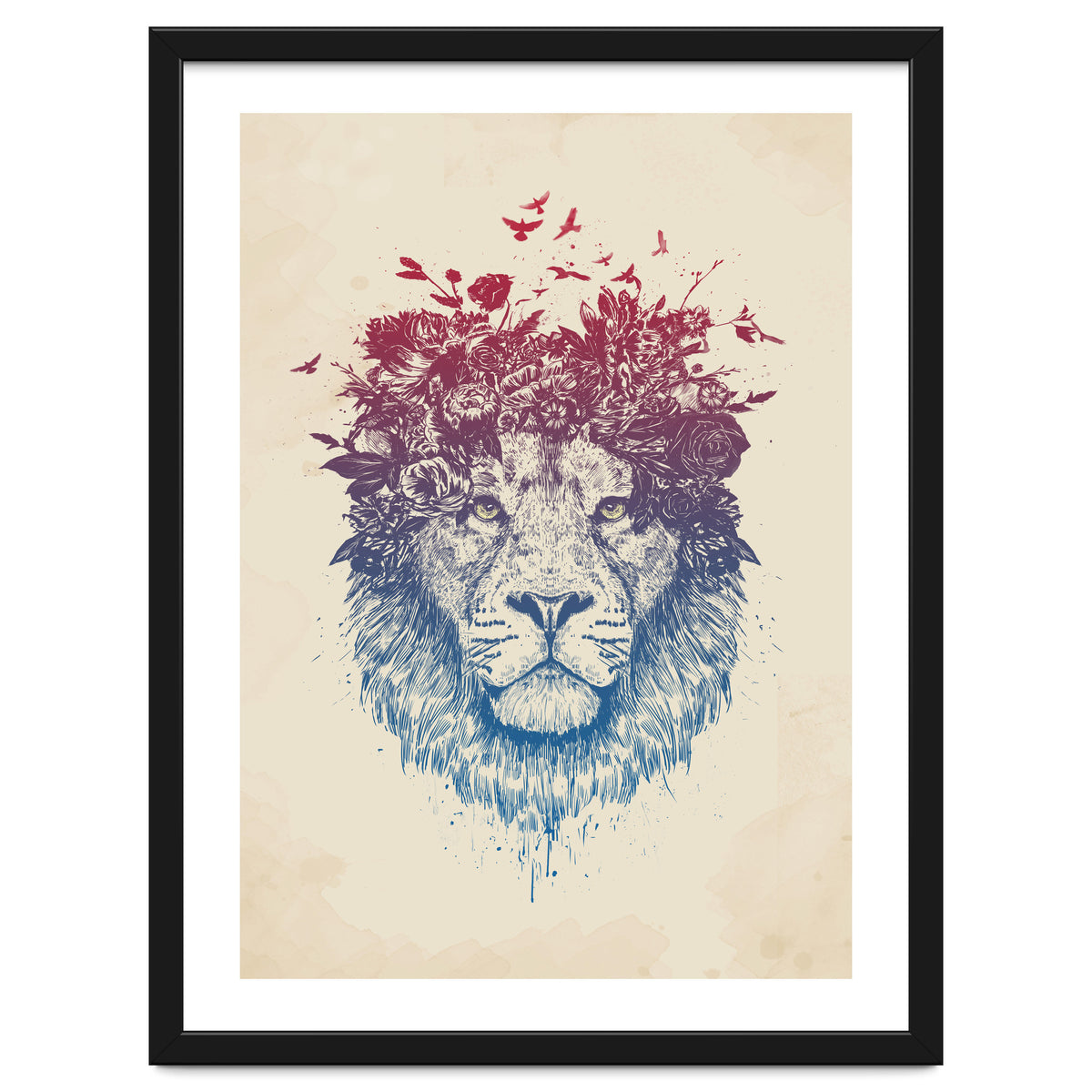 Floral Lion III