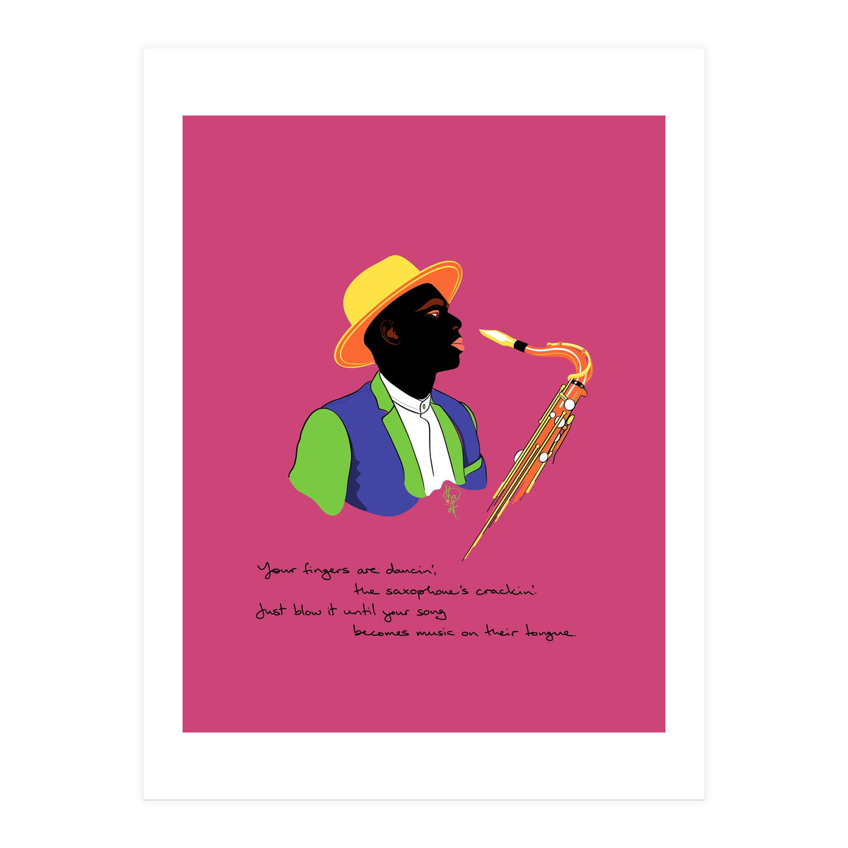 Jazz Man 2 (Print Only)