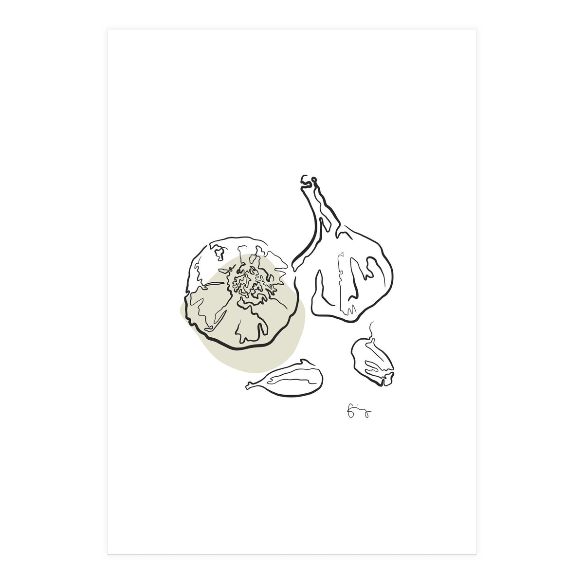Garlic (Print Only)