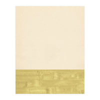 Green and beige color blocks (Print Only)