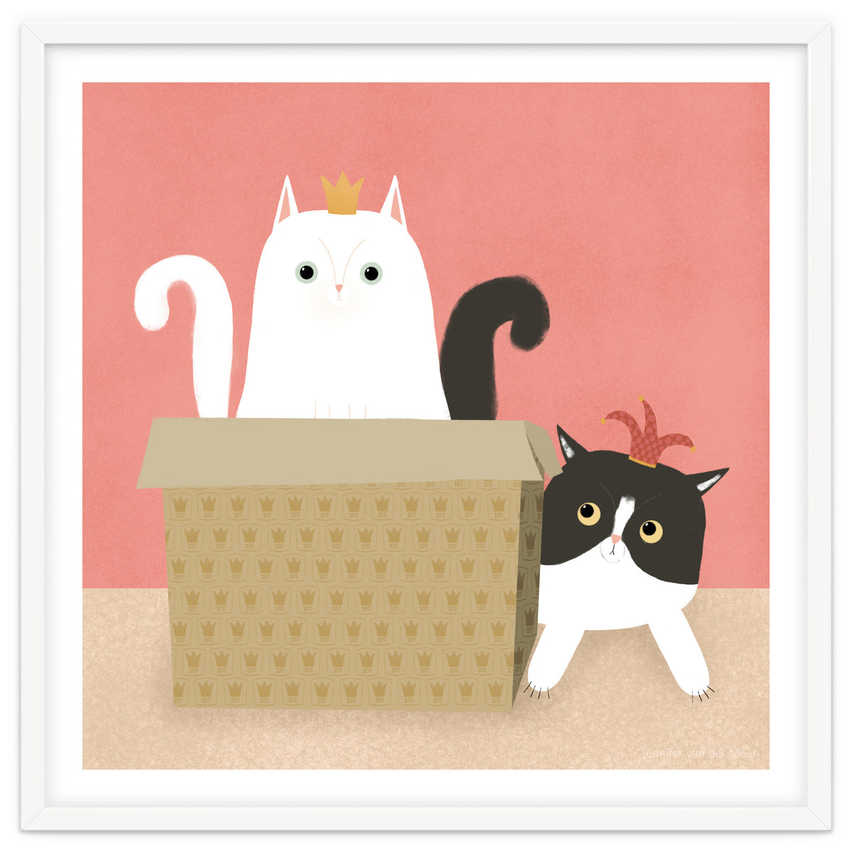 Cat 100: The queen and the jester