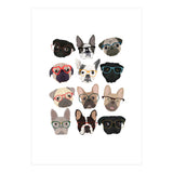 Pugs in Glasses (Print Only) thumbnail