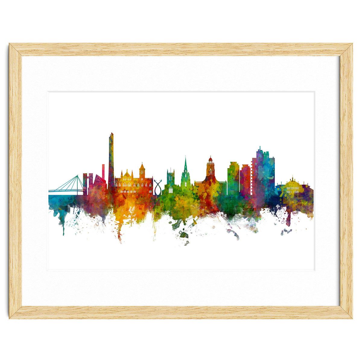 Northampton England Skyline