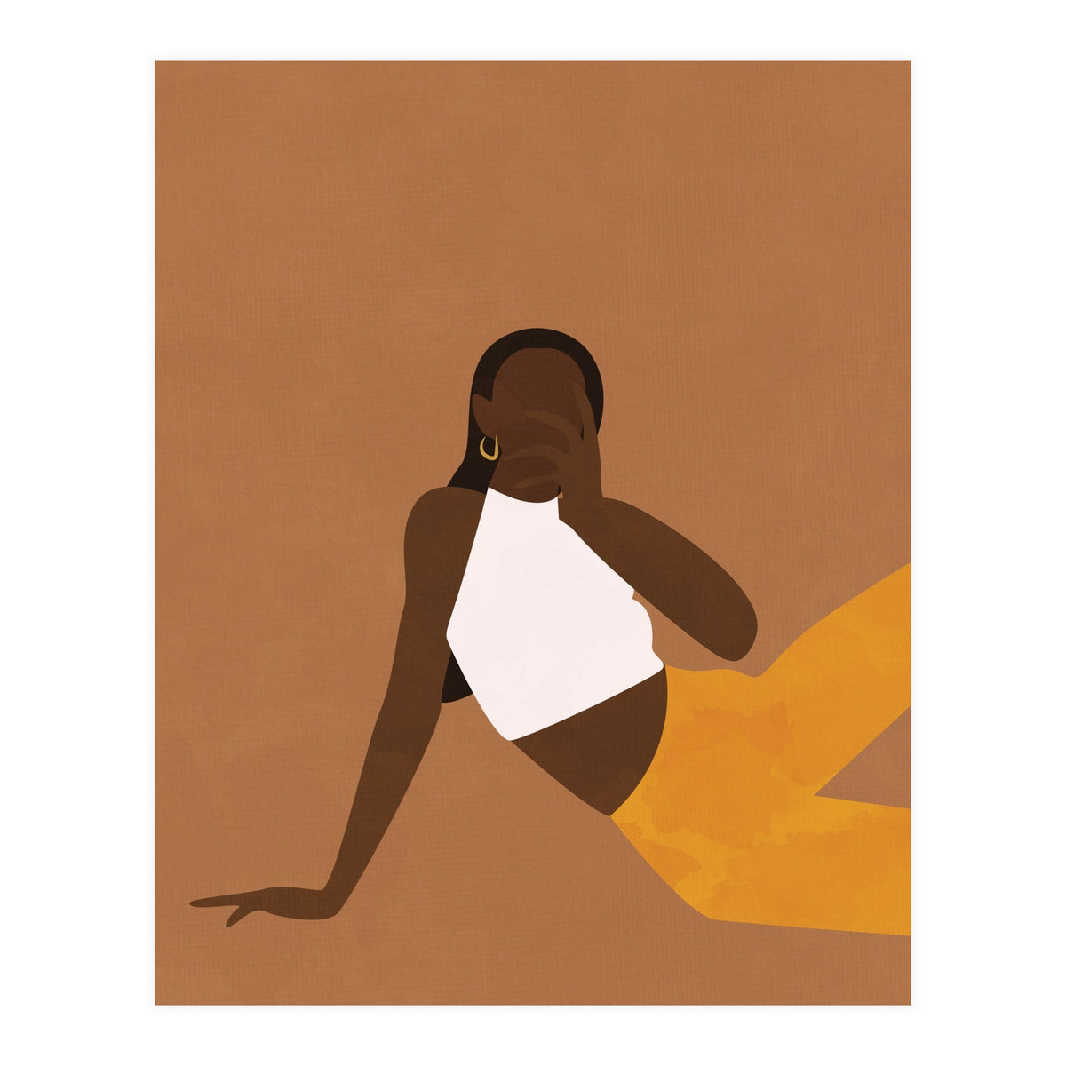 Boho Chic Woman (Print Only)