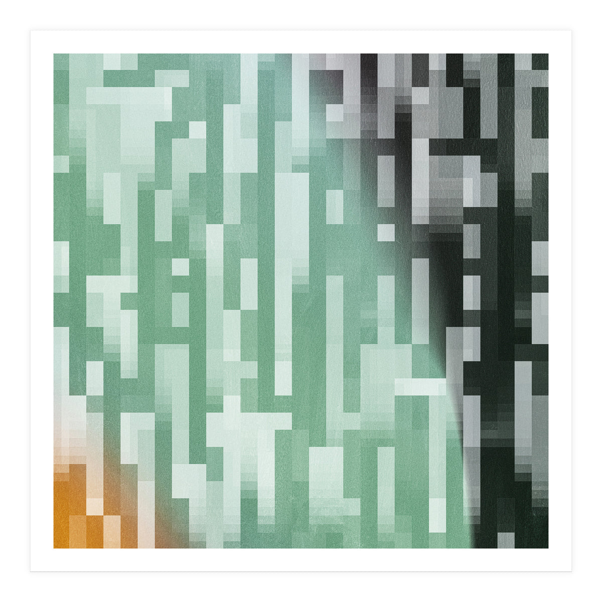 Pixel City #2 (Print Only)