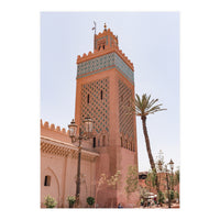 Marrakech Moroccan Mosque (Print Only)