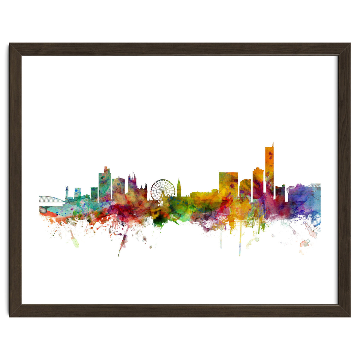 Manchester England Skyline