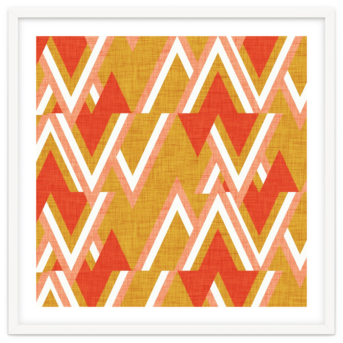 New Mid Mod Woods Mustard