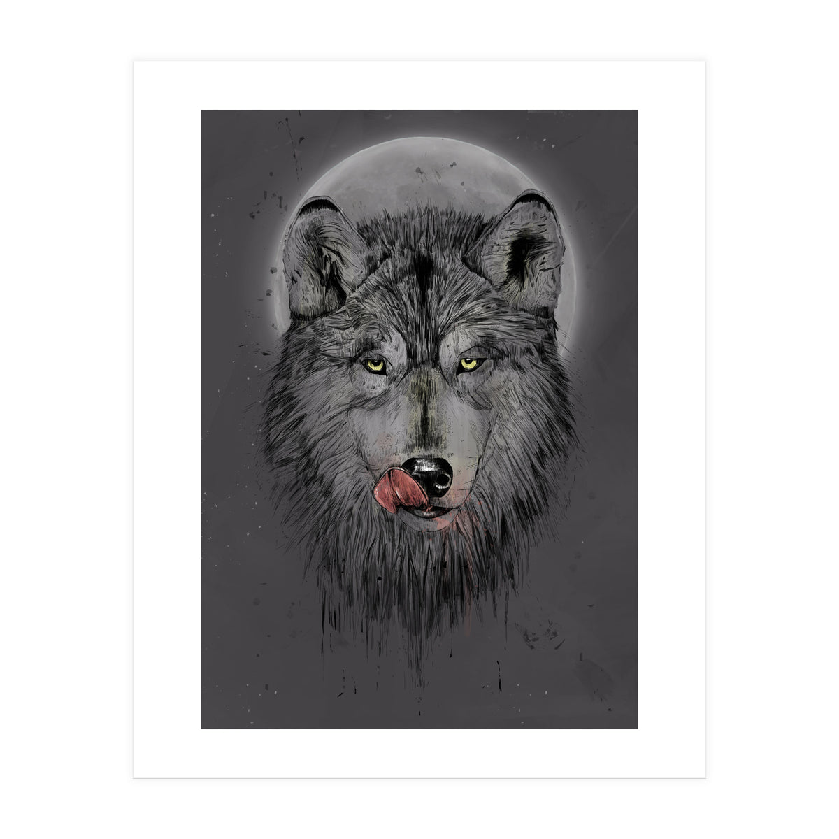 Dinner Time Dark Version (Print Only)