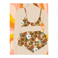 Groovy Swimsuit (Print Only)