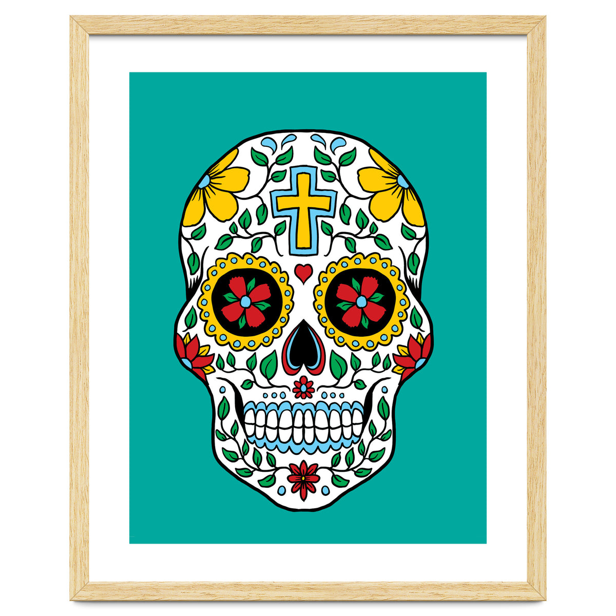 Colorful Skull III