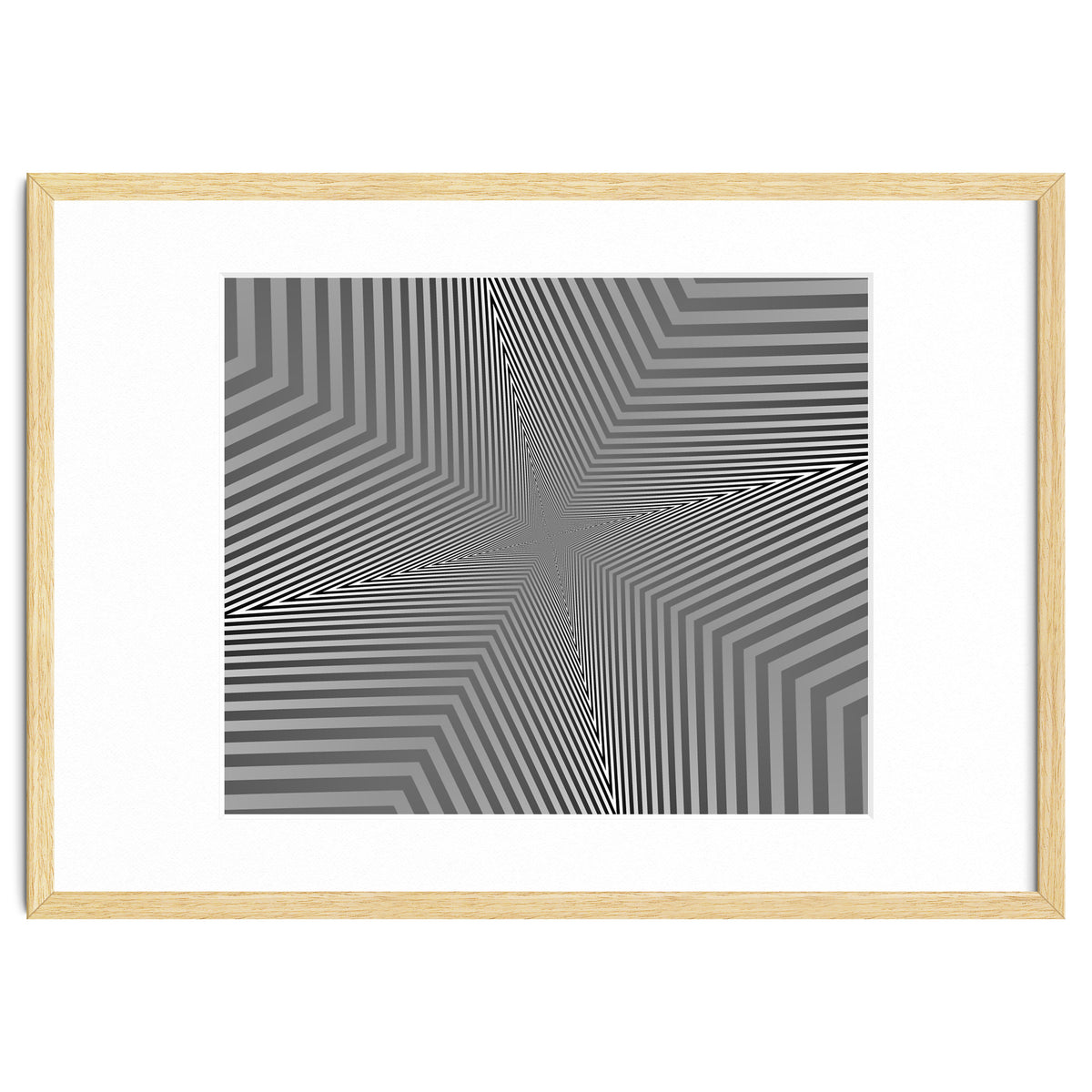 Abstract Triangle Pattern Geometric