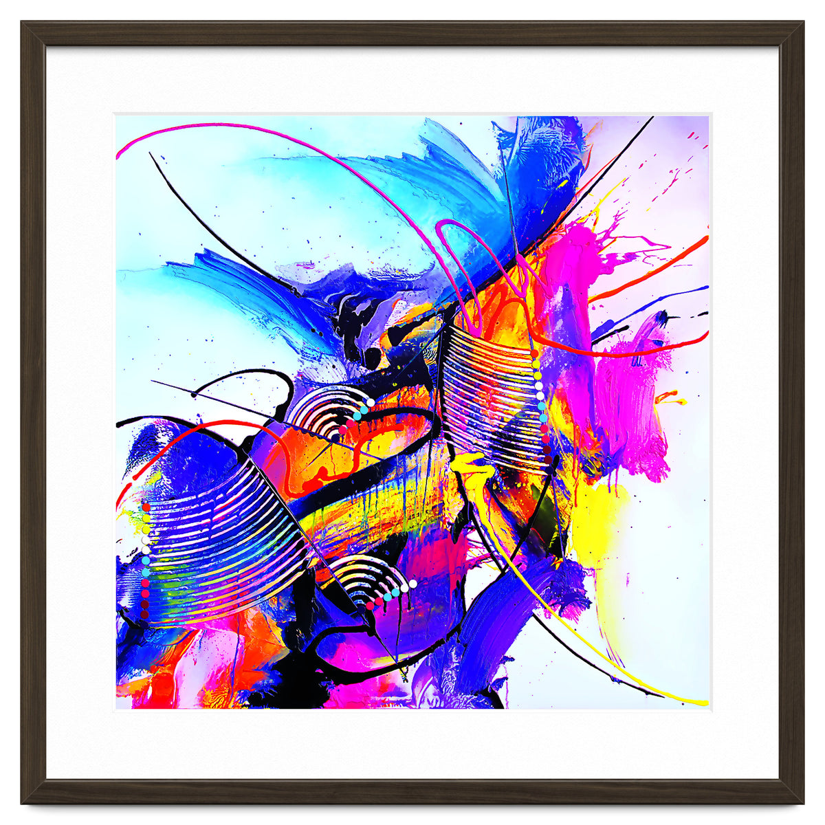 Abstract Art Britto - Qb293