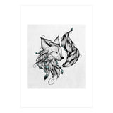 Fox B&w (Print Only) thumbnail