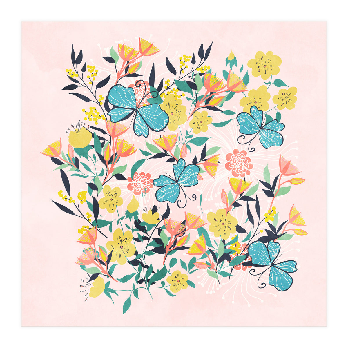 Australian Floral Summer (Print Only)