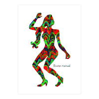 Dance Girl B 9  (Print Only)