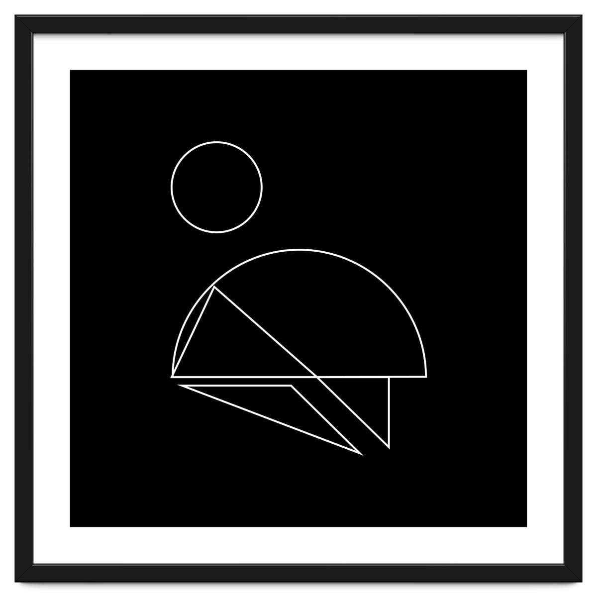 Mountain climber | minimal geometric