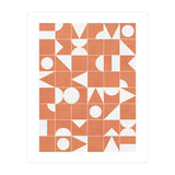 My Favorite Geometric Patterns No.14 - Coral (Print Only) thumbnail