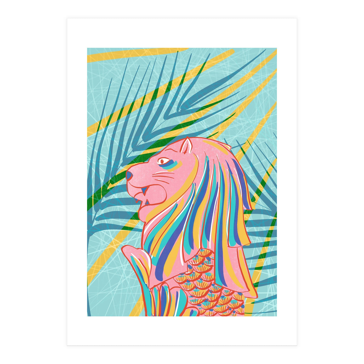 Merlion Singapore (Print Only)