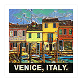 Colorful Venice Homes (Print Only) thumbnail