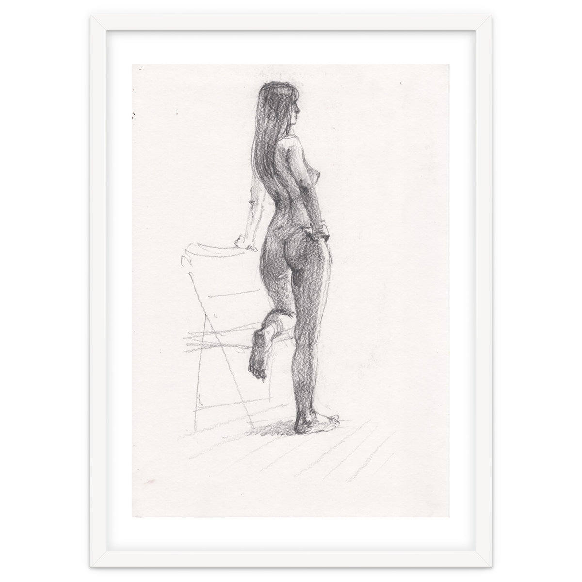 Erotic Sketch Drawing Art