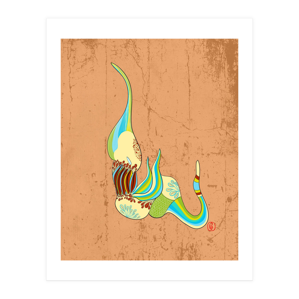 Floating Creature (Print Only)