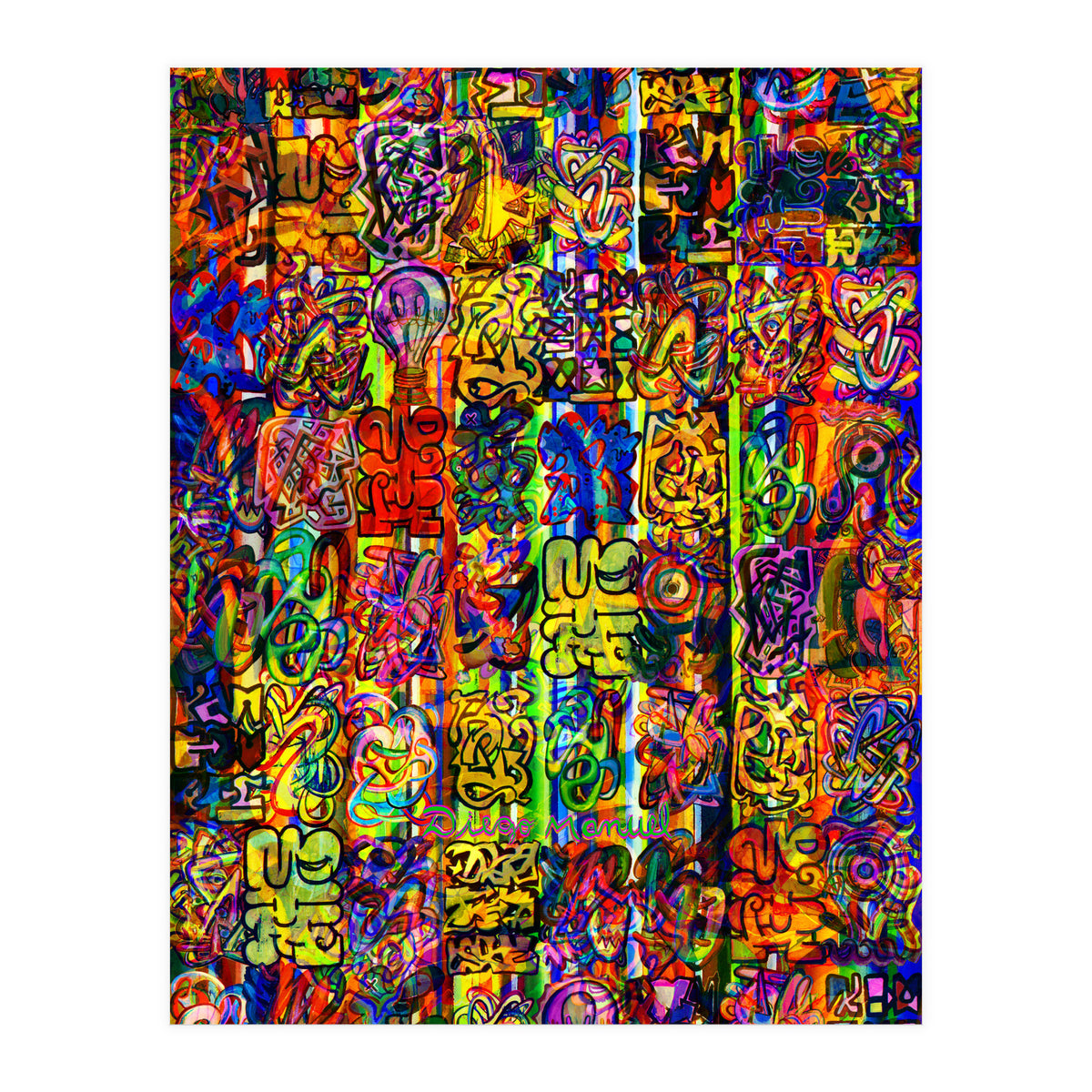 Graffiti Digital 2022 392 (Print Only)