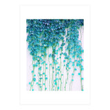 Average Absence, Botanical Minimal Nature Creepers Plants, Tropical Watercolor Bohemian Painting (Print Only) thumbnail