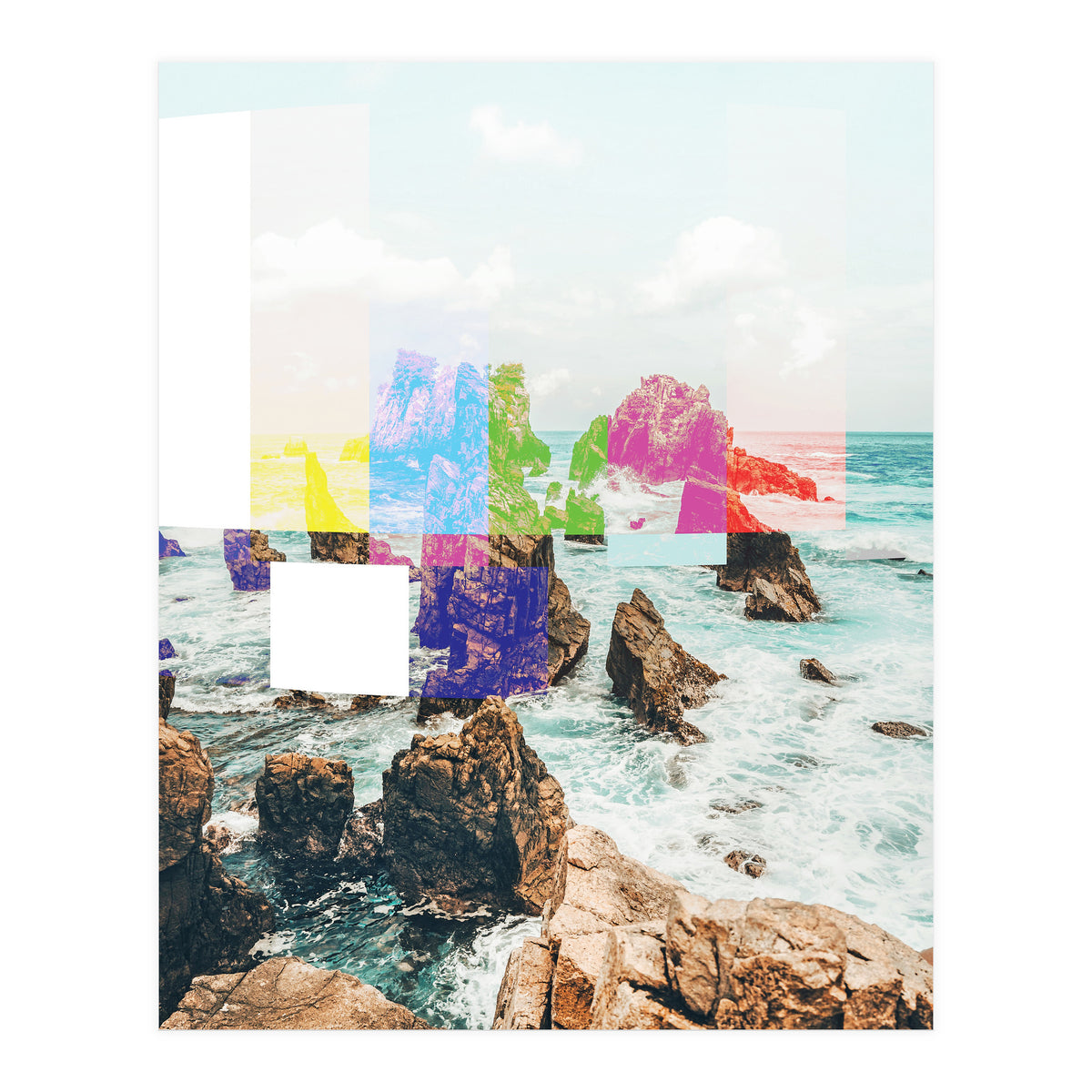 Virtual Sky Glitch (Print Only)