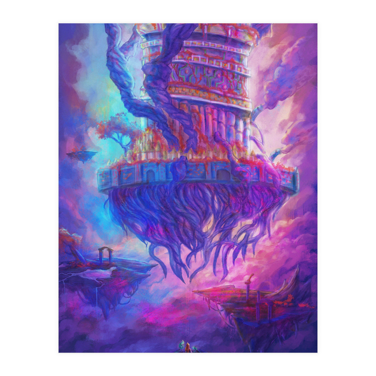 Castle Above The Clouds (Print Only)