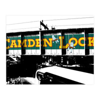 Camden Lock in London  (Print Only)
