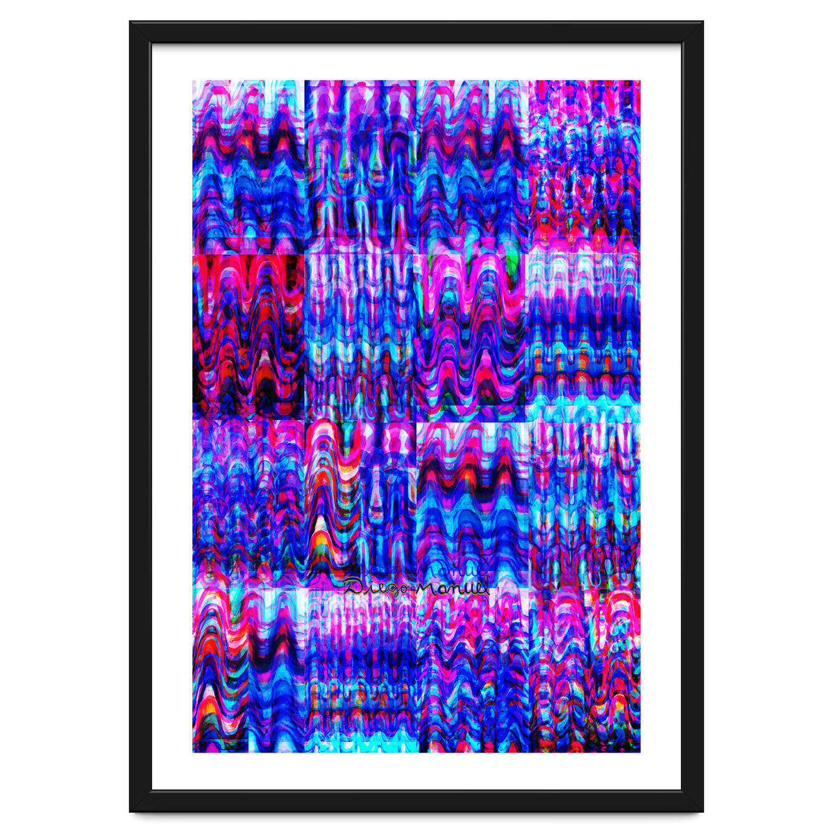 Pop abstract color full