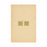 Minimalist green squares (Print Only) thumbnail