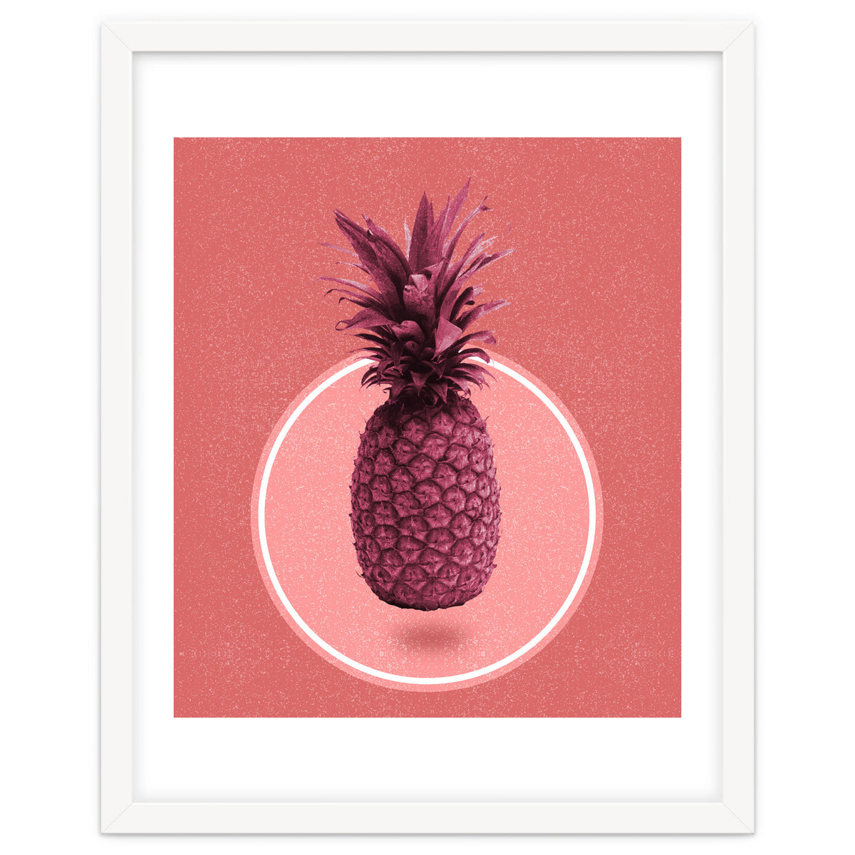 Purple Floating Pineapple