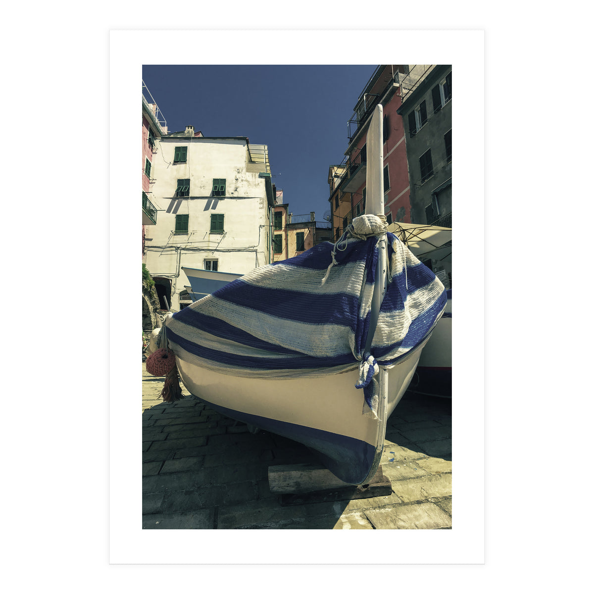 Cinque Terre The Boat (Print Only)