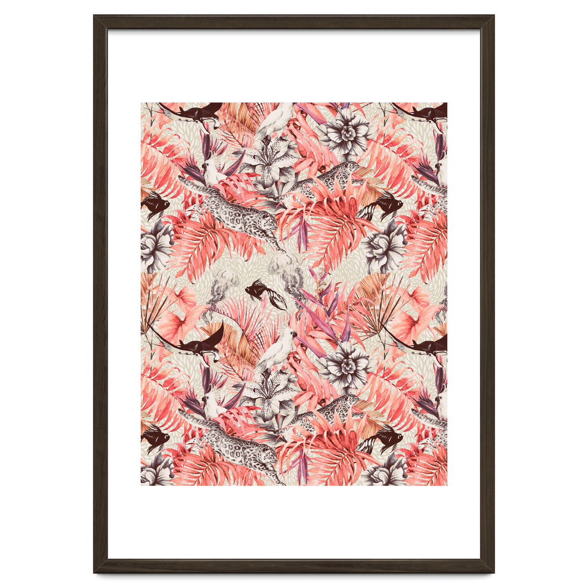 Tropical paradise pink