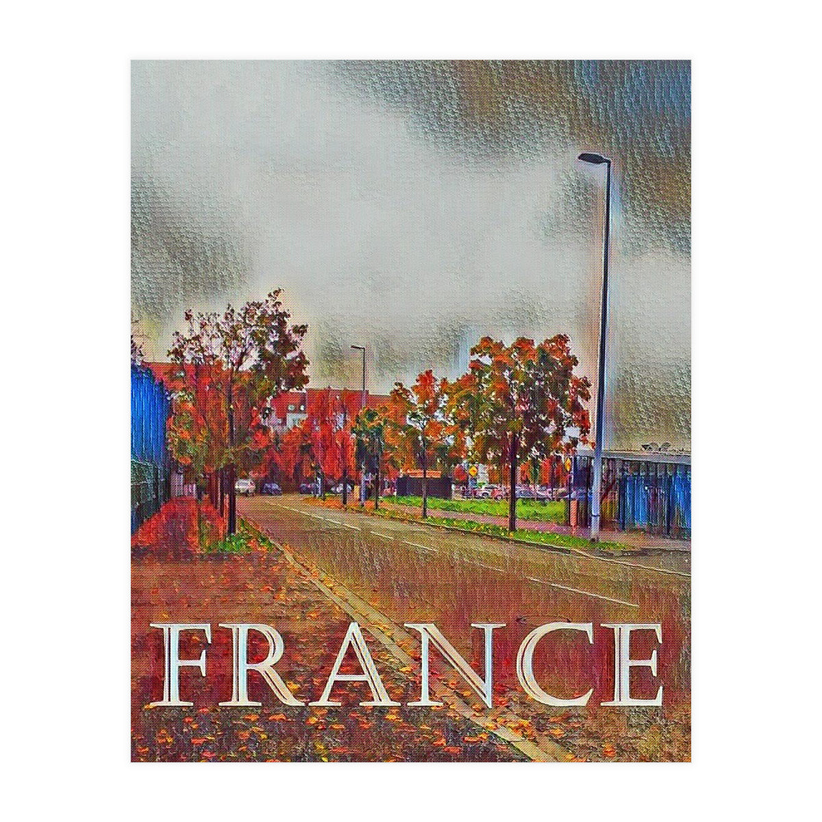 Autumn in France (Print Only)