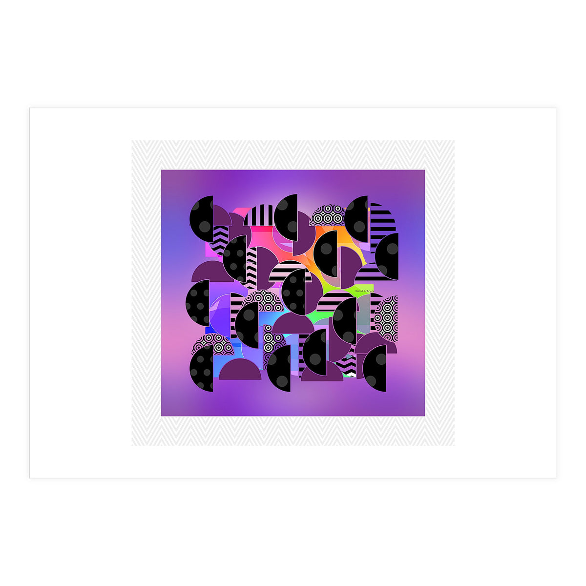 ABSTRACT HALVES (Print Only)