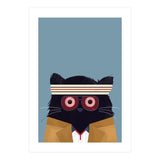 Doozal Cat Tenenbaum (Print Only) thumbnail