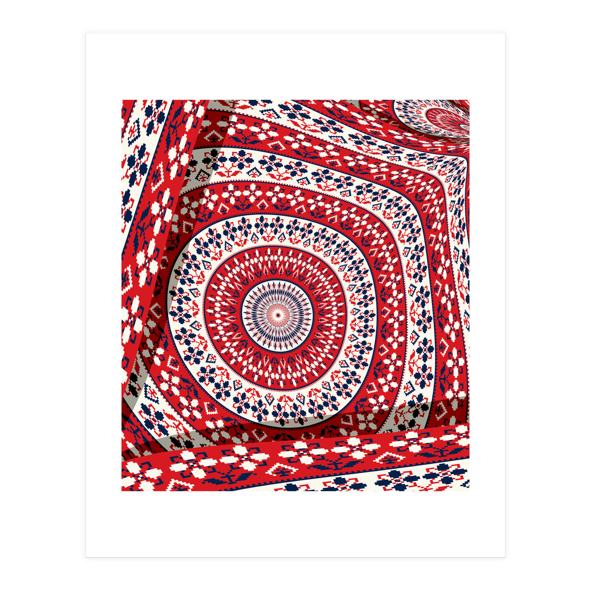 Romanian embroidery background 6 (Print Only)