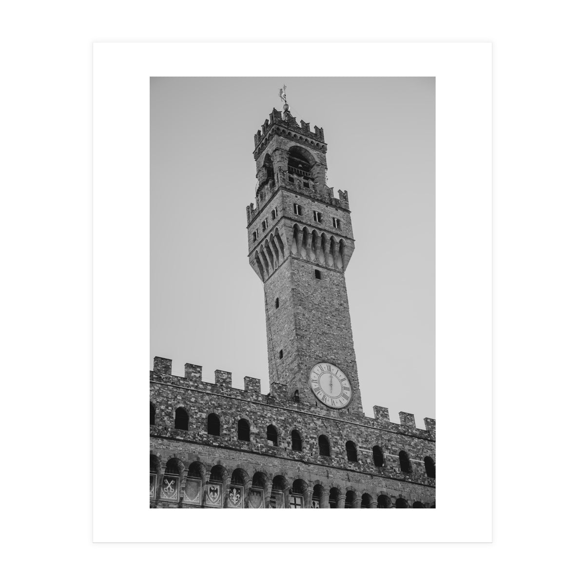 Italy in BW: Firenze 2 (Print Only)