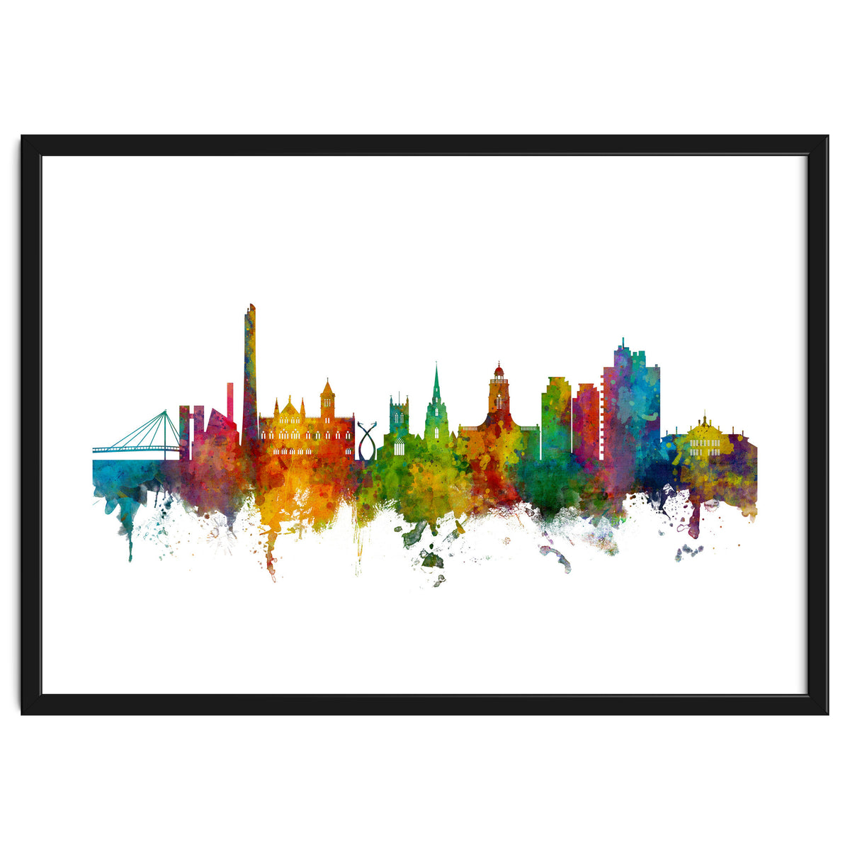 Northampton England Skyline