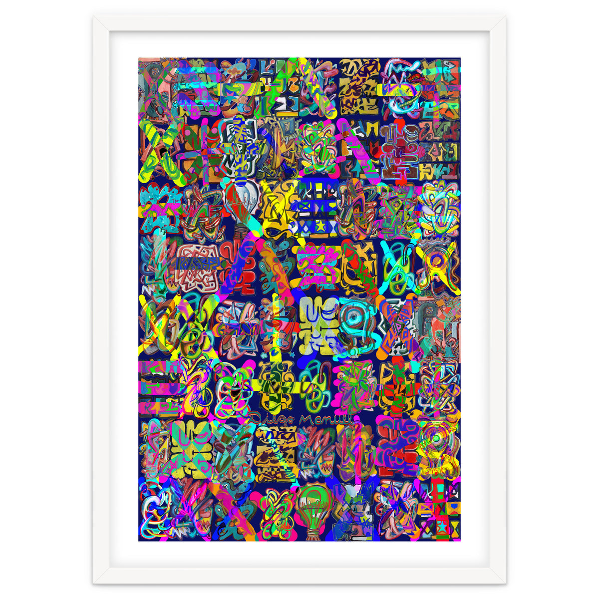 Graffitis 2021 Tapiz 108