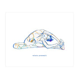 Seated Angle Pose (Print Only) thumbnail