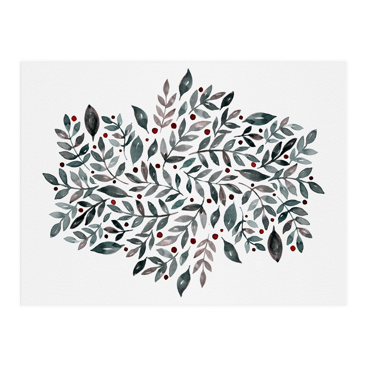 Seasonal Branches Neutral (Print Only)