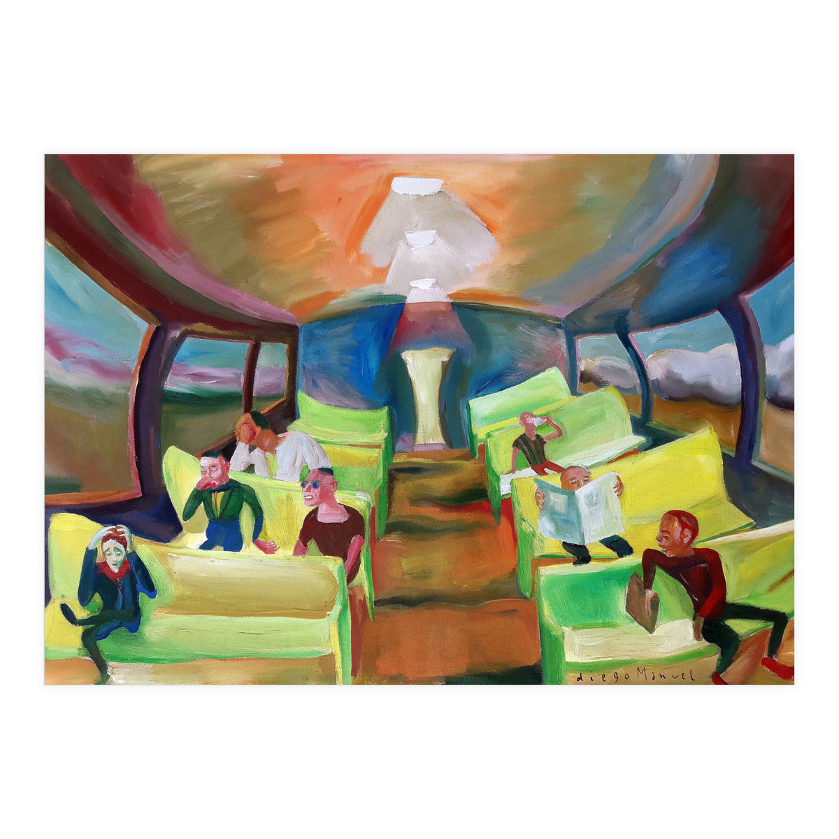 Sillas Amarillas 2 (Print Only)